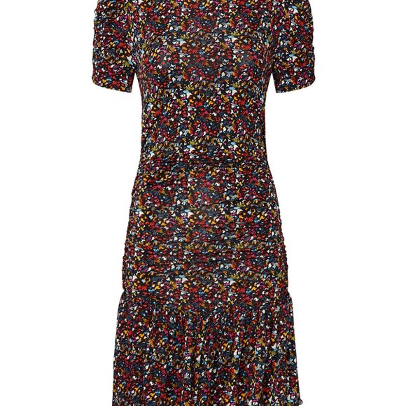 Tanya Taylor Effie Printed Jersey Dress - Picture 3 of 12